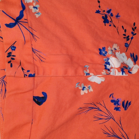 Boutique Midi Women's Size 20W Cotton Blend Floral Print Shorts - Picture 4 of 9